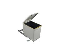 Poubelle de tri sélectif avec couvercle automatique - 1 bac de 16 litres EMUCA