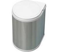 Poubelle sous evier avec ouverture automatique- 1 bac de 13 litres - acier inoxydable EMUCA