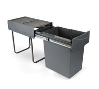 -Poubelle de recyclage amovible idéal pour le recyclage et le tri des déchets ménagers. Conçu pour l&apos intégration dans les
