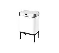 Poubelle de Recyclage Catter House Cosmos 60L 42x30x76cm en Acier Inoxydable avec Capteur de Mouvement et Ouverture Automatique