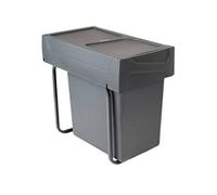 Poubelle coulissante 20 litres - 1 bac 20 litres EMUCA