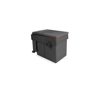 Poubelle de recyclage Recycle pour fixation sur porte et conteneur de 15L - Emuca