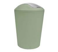 Poubelle de Salle de Bain à Bascule ""Vitamine"" 5,6L Sauge