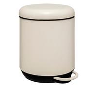 Poubelle de Salle de Bain "Duo" 5L Beige