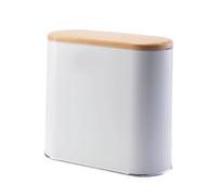 Poubelle de salle de bain étroite push 10L ALDO Couleur bois avec seau