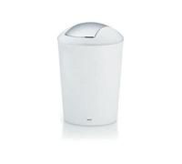 Poubelle de salle de bain Marta KELA - 5 L - Blanc