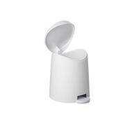 Poubelle de salle de bains 3 l blanc TATAY Milan Blanc