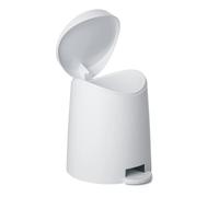 Poubelle de salle de bains 3 l blanc TATAY Milan