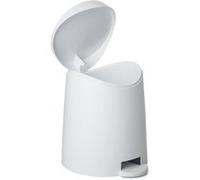 Poubelle de salle de bains 3 l blanc TATAY Milan Blanc