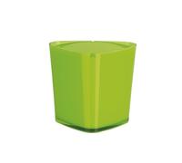 Trix Acryl Kiwi Vert Poubelle de Salle Bain / Seau Table Dreieck-Design +