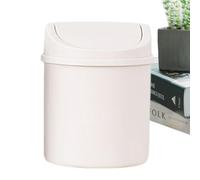Poubelle De Table Avec Couvercle | Poubelles De Salle De Bain, Poubelle De Bureau Avec Couvercle À Pression Pour Comptoirs De Cuisine, Poubelle De Vanité, Organisateur De Rangement De Bureau