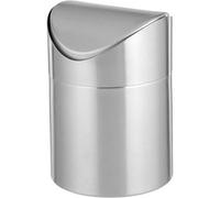Poubelle de table en Inox brossée Swing