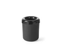 Poubelle de table ou porte couverts Noir 130x(H)160 mm