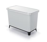 Poubelle de tri Keden SYSTEMA conteneur de recyclage - 3x10L gris cendré