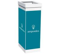 Poubelle de tri pour ampoules 60 litres - Blanc