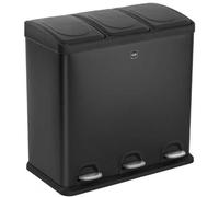 Poubelle de tri sélectif à pédale "the separator" 3 x 20 litres