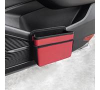 Poubelle de voiture, 1 boîte de rangement pliable à suspendre sur le côté de la porte pour intérieur de voiture avec grande capacité améliorée et crochet sécurisé pour dossier de siège, idéale pour