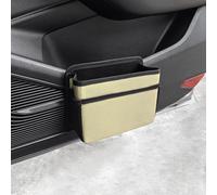 Poubelle de voiture, 1 boîte de rangement pliable à suspendre sur le côté de la porte pour intérieur de voiture avec grande capacité améliorée et crochet sécurisé pour dossier de siège, idéale pour