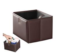 Poubelle de voiture - 23 x 17 x 15 cm - Boîte de rangement pliable | Panier à déchets étanche pour accessoires de véhicule | Organiseur de rangement pour bouteille d'eau pour voiture, camion, berline