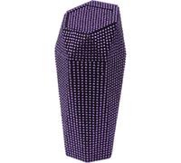 Poubelle de voiture automatique durable pour sièges avant Violet 1 Pc 3,5" Longueur 3,1" Largeur 7,9" Hauteur ABS Strass