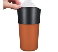 Poubelle de voiture, boîtes à ordures automobiles - Les ordures à l'épreuve des fuites peuvent poubelles - Récipient polyvalent à poubelle en cuir, accessoires intérieurs de voiture, organisateur de s