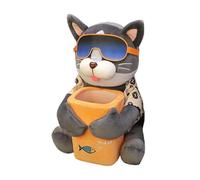 Poubelle de voiture en cuir - Mini poubelle, conteneur étanche, support de sangle réglable, organisateur automatique compact, accessoire intérieur Durablě | Solution portative de stockage des déchets