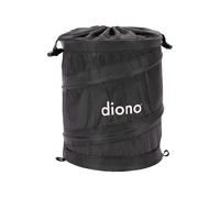 Poubelle de voiture pliable Diono Pop-up, petite poubelle portable et anti-fuite, id ale pour garder la voiture propre, noire