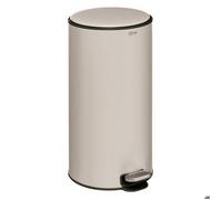 5five - poubelle delta 30l métal argile