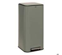 Poubelle ""Delta"" en métal vert 30L - 5 five simply smart