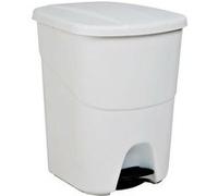 Poubelle Denox 40 L Blanc Plastique Blanc G