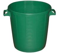 Poubelle d'extérieur sans couvercle - 30 L - vert