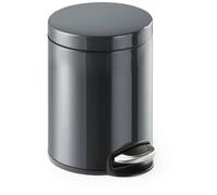 Poubelle Durable 341058 5 l (Ø x H) 205 mm x 290 mm métal, plastique anthracite-gris 1 pc(s)