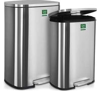 Poubelle Dustin inox Capacité : 30 litres