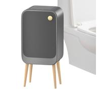 Poubelle électrique à pieds hauts avec ouverture latérale pour maison, buanderie, garage, chambre, toilettes 20 l