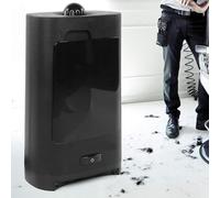 Poubelle Électrique Salon Coiffure, Aspirateurstationnairesans Contact 2,7l Avec Filtre Sortie air Et Voyant Led, Aspirateur Toilettage Pour Animaux Compagnie, Poubelle Avec Aspirateur Au Fond