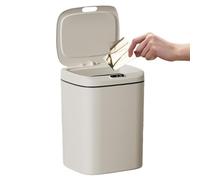 Poubelle électrique sans contact, poubelle intelligente | Poubelle automatique pour salle de bain | Stable avec couvercle, poubelle à capteur de mouvement pour chambre à coucher, salle d'étud
