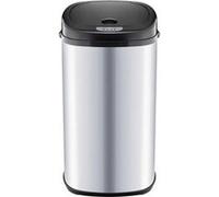 Poubelle életrique 42l couleur argent lt8022 lamart