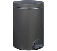 Poubelle Elora 14l noir basalte