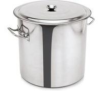 Poubelle en Acier au nickel chrome 47,5 L H 405 mm Ø 400 mm Was Germany G