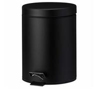 Poubelle en acier inoxydable 5L noire