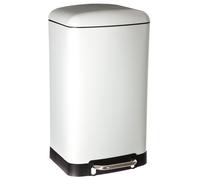 Poubelle en Métal Ariane 30 L - Blanc