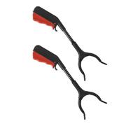 Poubelle en métal robuste de 30 cm, design renforcé pour trier facilement les déchets et outil de collecte des déchets épais pour le jardin