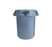 Poubelle en Plastique Gris 121L Rubbermaid Gris