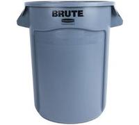 Poubelle en Plastique Gris 121L Rubbermaid