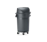 Poubelle en Polypropylène 120 L H 1020 mm Ø 460 mm