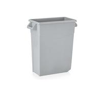 Poubelle en Polypropylène 65 L gris L 610 mm l 275 mm H 670 mm Was Germany Gris G