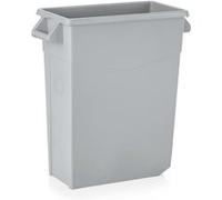 Poubelle en Polypropylène 65 L gris L 610 mm l 275 mm H 670 mm