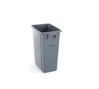 Poubelle Etroite AmerBox 60L Grise 455x315x(H)580mm