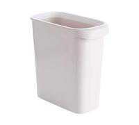 Poubelle fine | Poubelle de cuisine fine | 11,02 x 20,63 x 5,79 pouces Poubelle étroite, ouverte sur le dessus | Poubelle à petit profil | Corbeille à papier élégante pour salle de bain, chambre à