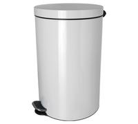 Poubelle hygiènique avec ions d'argent 5 litres - Blanc